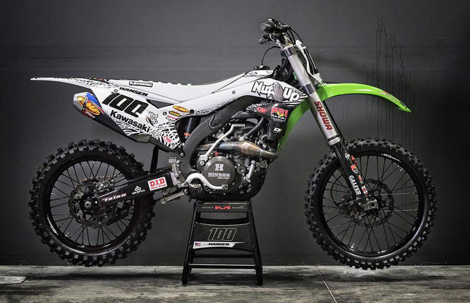 Josh Hansen Nut Kawasaki Graphics Kit