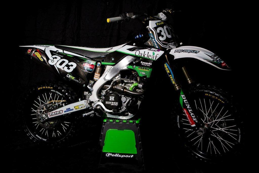 Oakleaf Kawasaki Graphics Kit