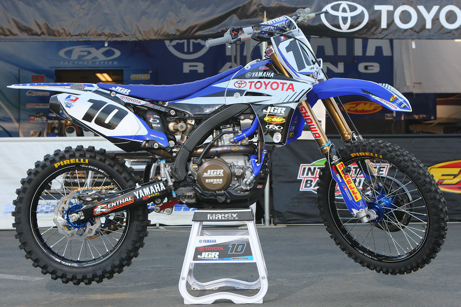 Justin Brayton JGR Toyota Yamaha Graphics Kit