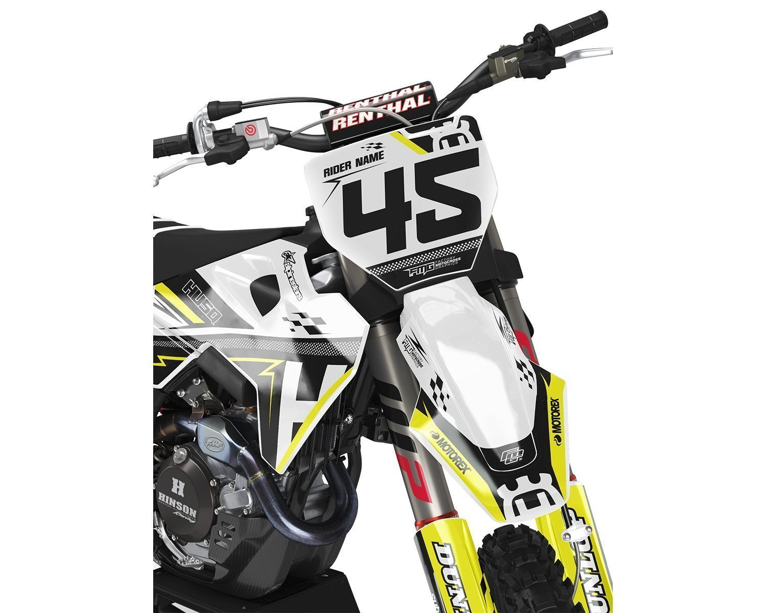 Husqvarna Champion Black Graphics Kit