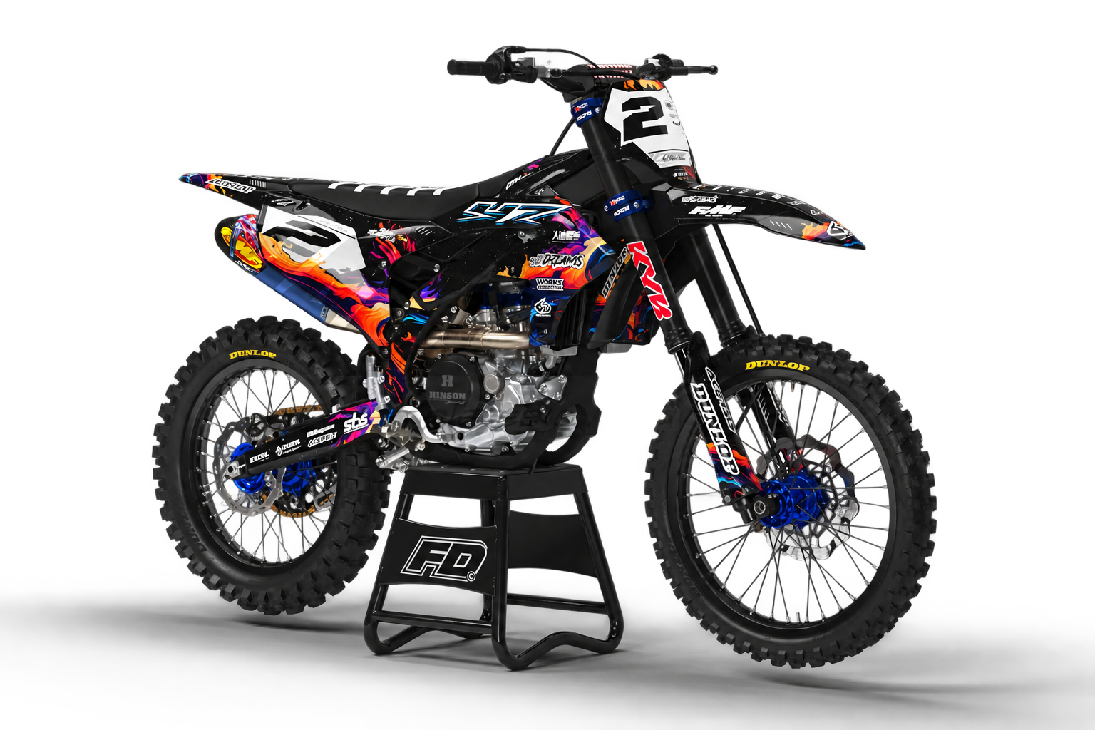Yamaha MIAMI VICE Graphics Kit
