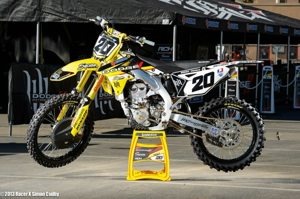 Broc Tickle Dodge Suzuki Graphics Kit