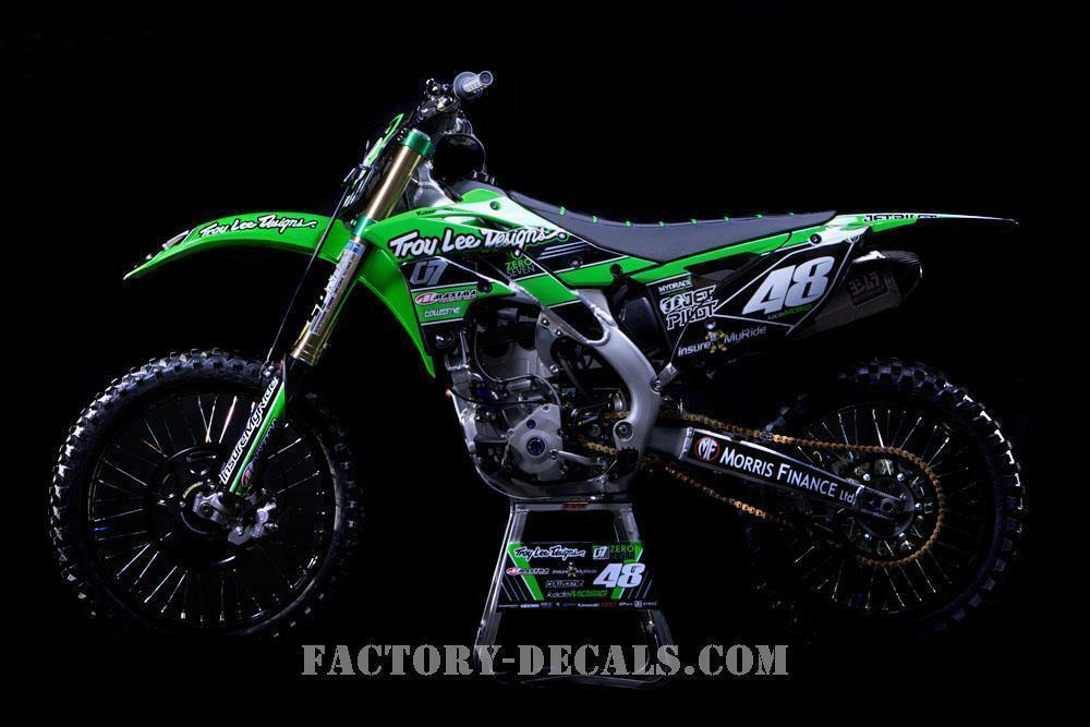 Troy Lee Designs Kawasaki Graphics Kit