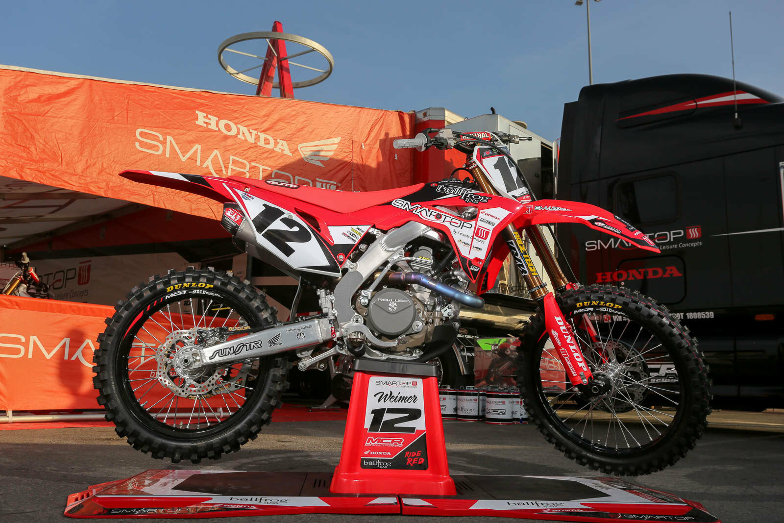 Jake Weimer 2018 Honda Red Graphics Kit
