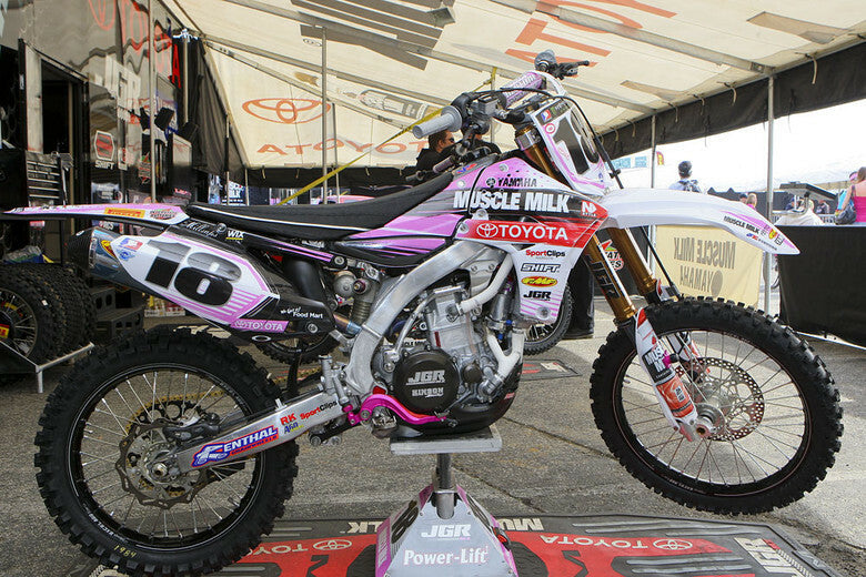 Davi Millsaps Muscle Milk Pink Yamaha Graphics Kit