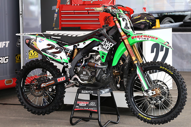 Chad Reed TwoTwo Kawasaki Graphics Kit