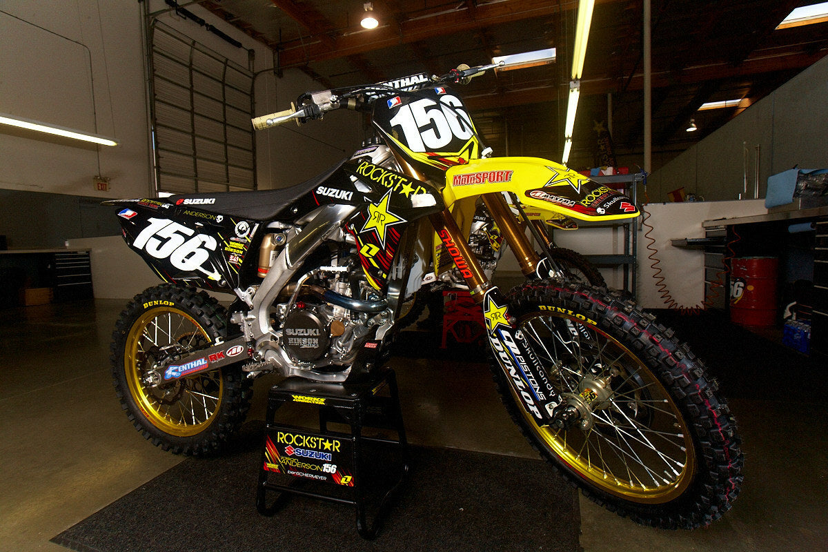 Jason Anderson Rockstar Replica Decal Kit