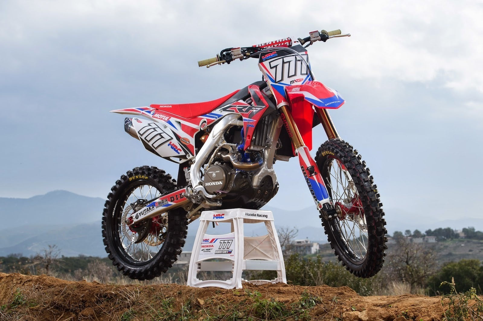 Evgeny Bobryshev HRC Honda Red Graphics Kit
