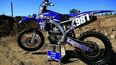 Austin Politelli 51fifty Blue Yamaha Graphics Kit