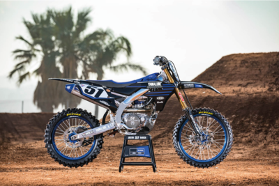 Justin Barcia 2020 Style Blue Yamaha Graphics Kit