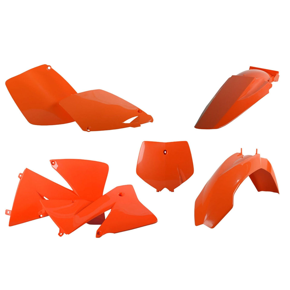Standard Plastic Kit KTM Orange EXC/EXC-F/XC-W/XCF-W (2001-02)