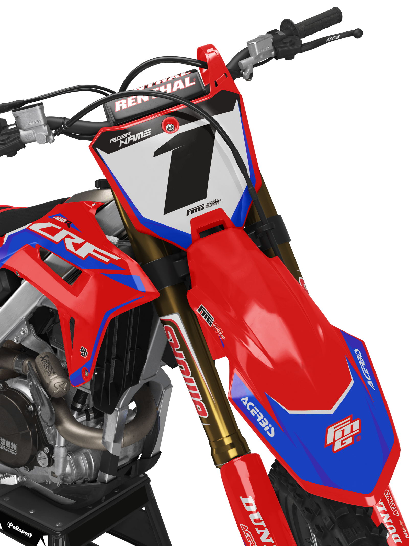 Honda CRF/CR 2024 Factory Race Graphics Kit