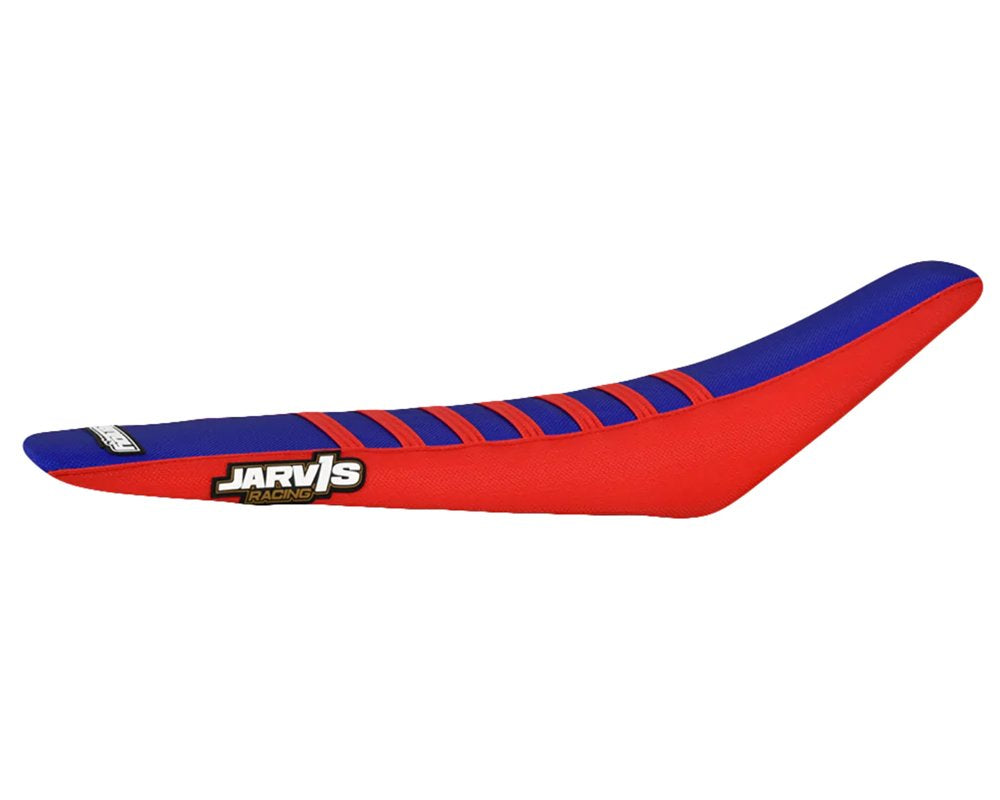 Enjoy Jarvis Edition Beta Red Ribbed Blue Seat Cover