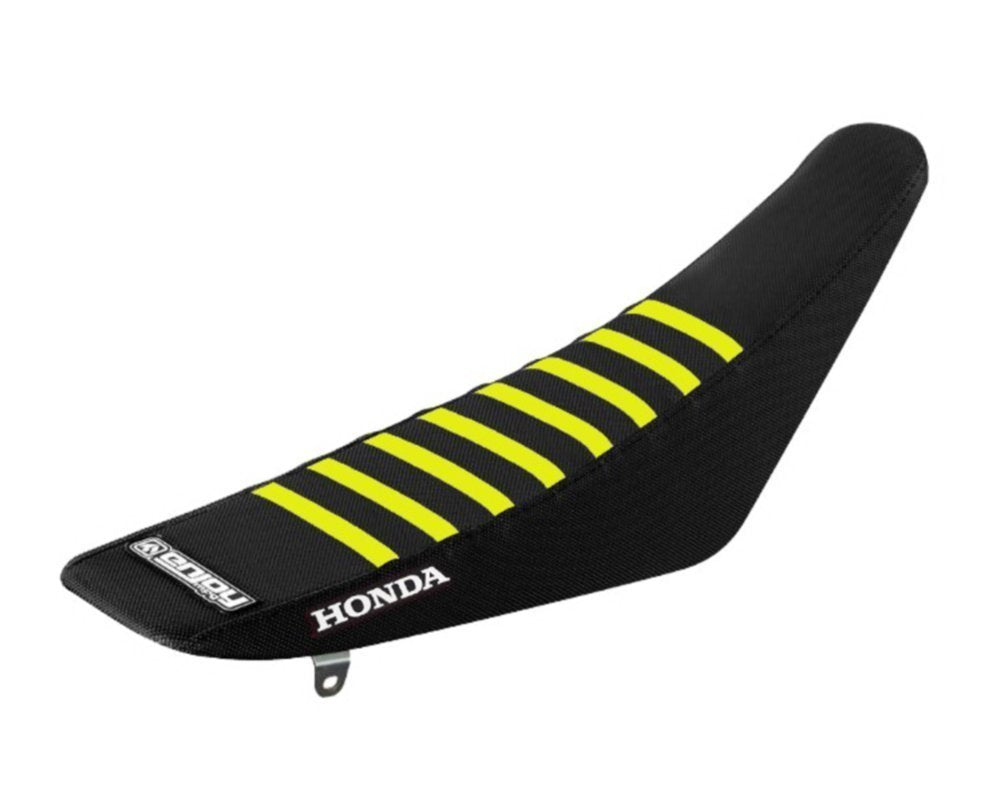 Enjoy Honda Neon Ribbed Black Seat Cover