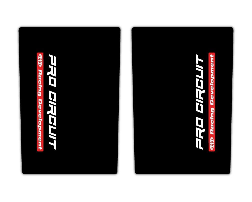Pro Circuit Upper Decals