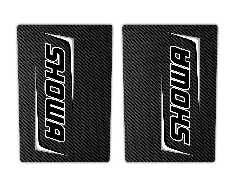 Carbon Showa Black Fork Decals