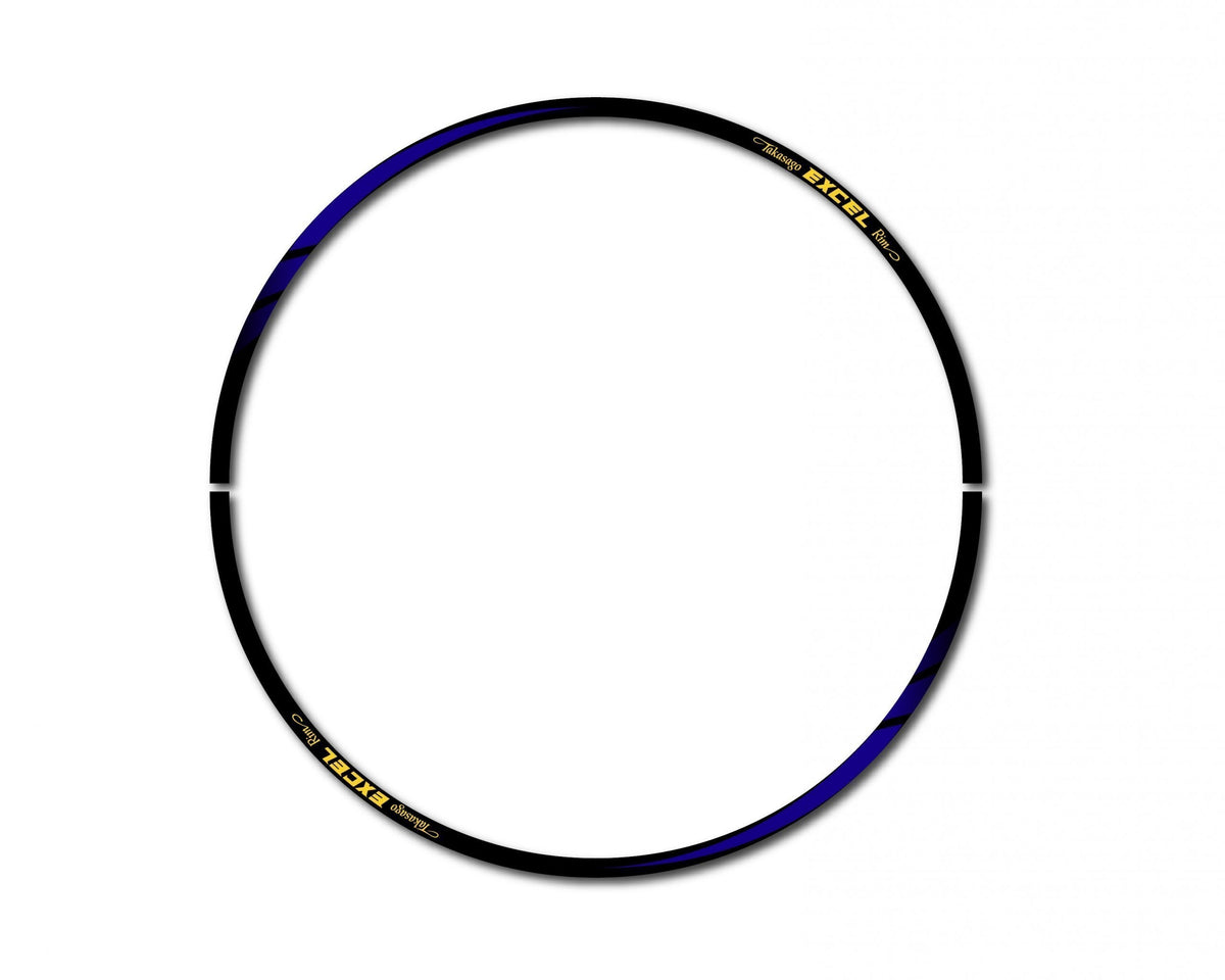 Blue Yamaha KTM Rim Tape Decal Stickers