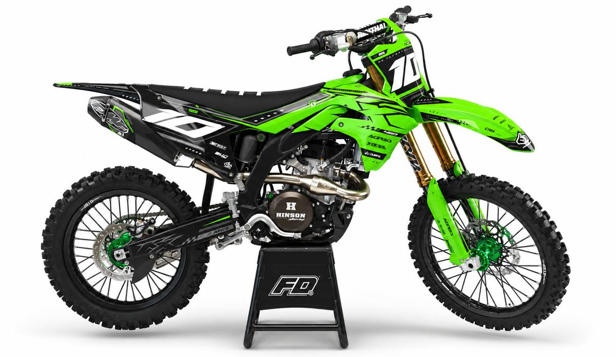 Kawasaki Charge Graphics Kit