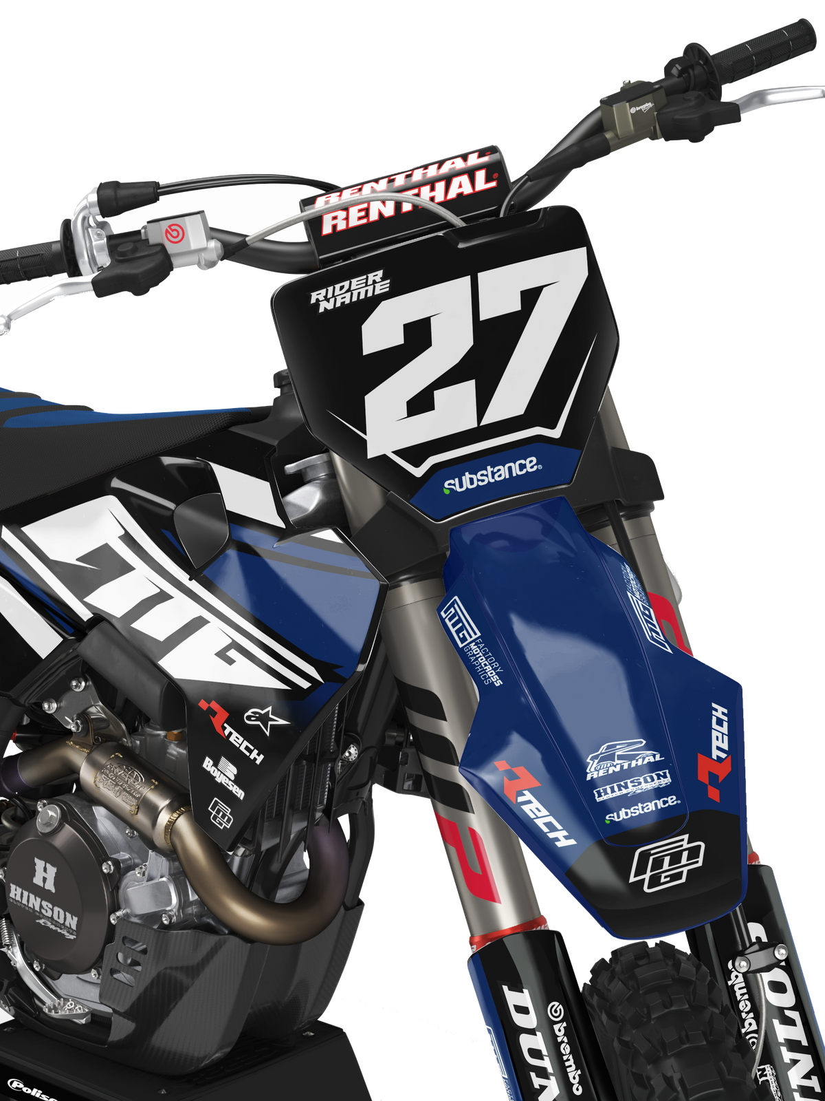 Husqvarna Hybrid Factory Graphics Kit