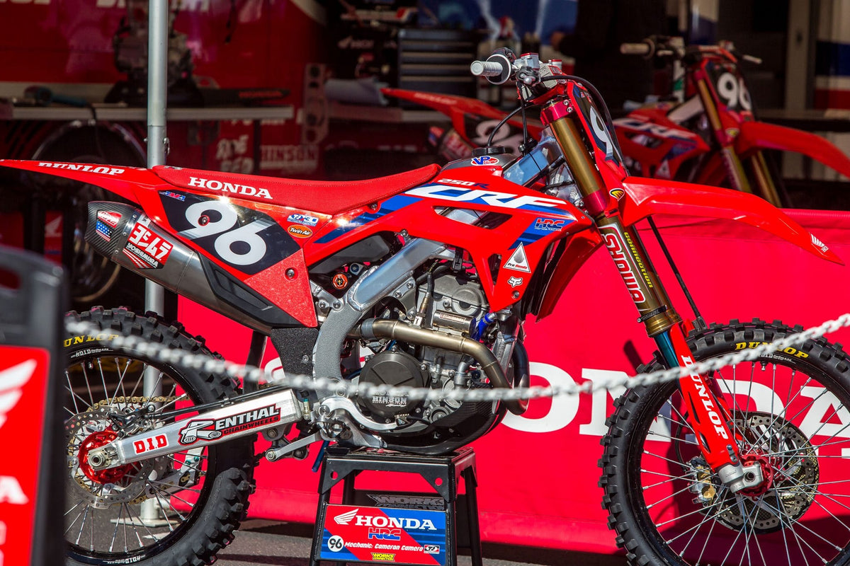 2022 Lawrence Honda Red Graphics Kit