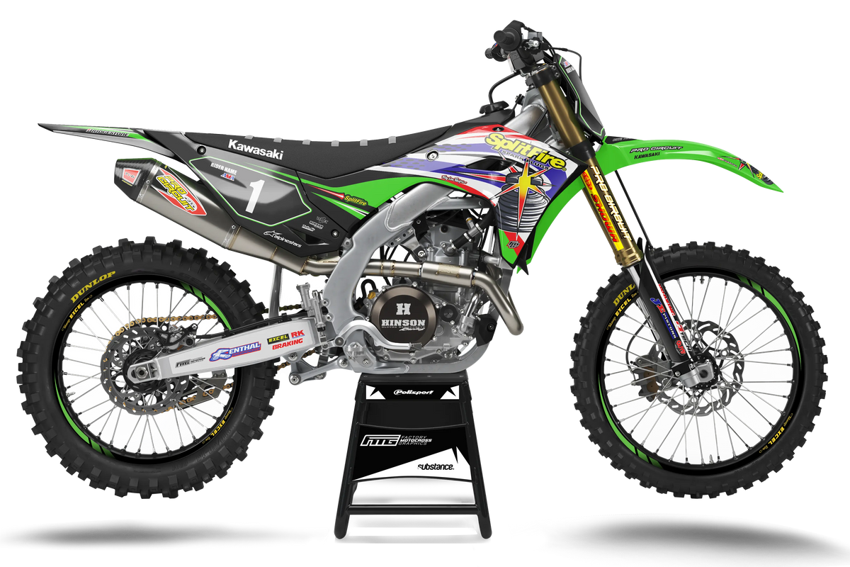 KAWASAKI Splitfire Team GRAPHICS Kit
