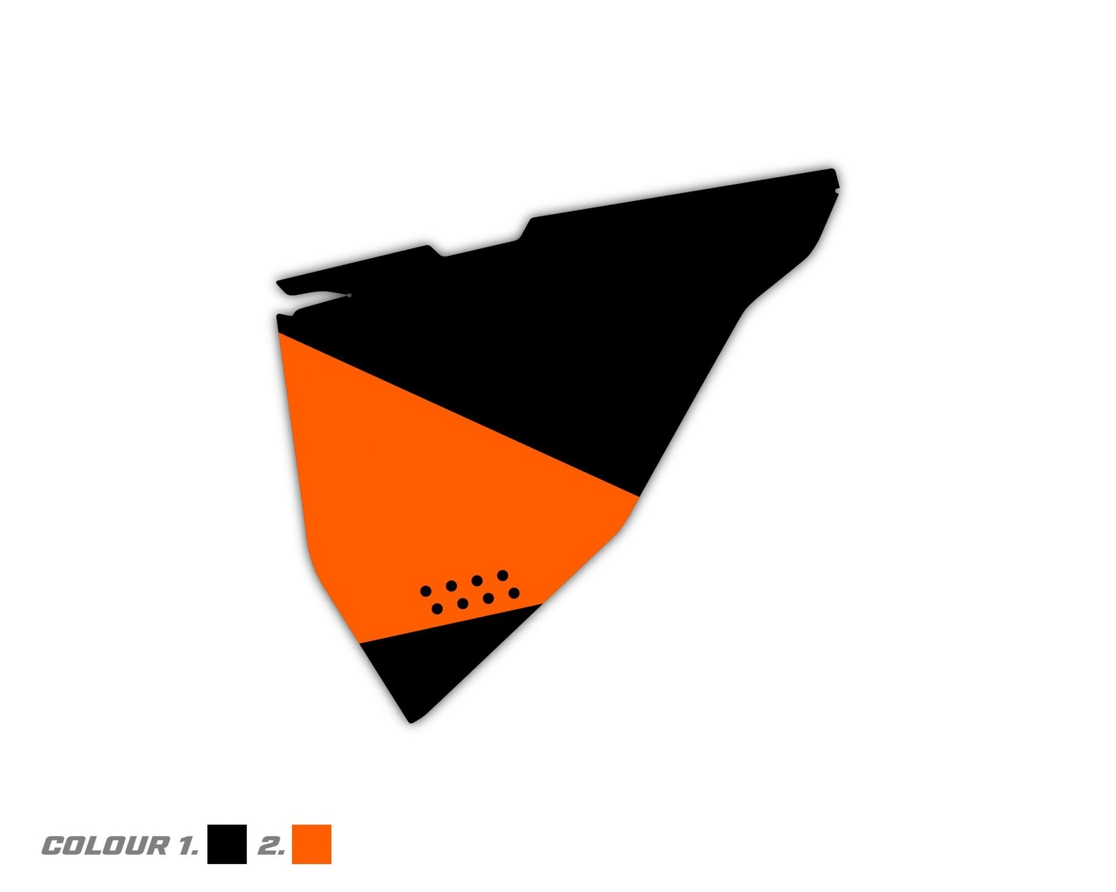 Custom Fits KTM Airbox Decal