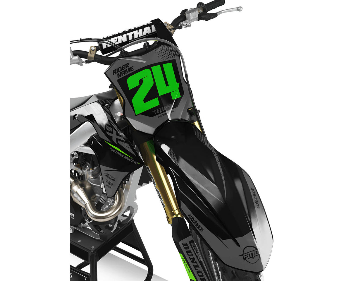 Kawasaki  Grey Syndicate Graphics Kit