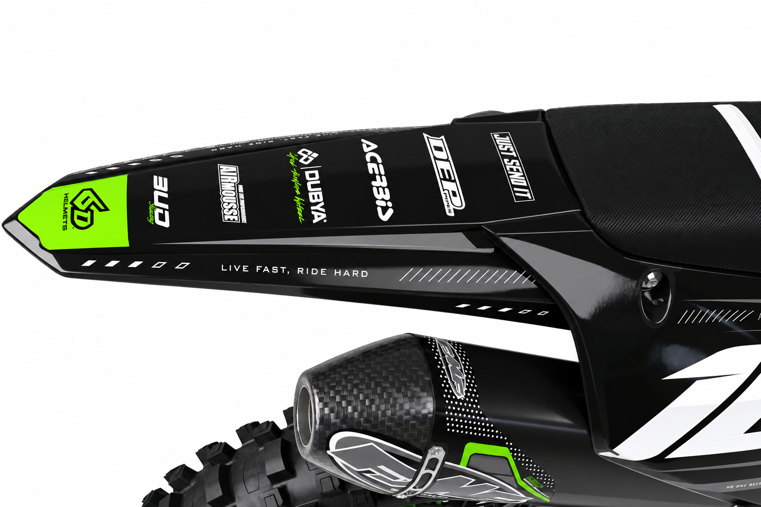 Kawasaki Charge Graphics Kit