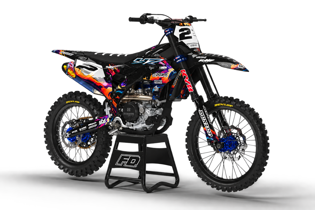 Yamaha MIAMI VICE Graphics Kit