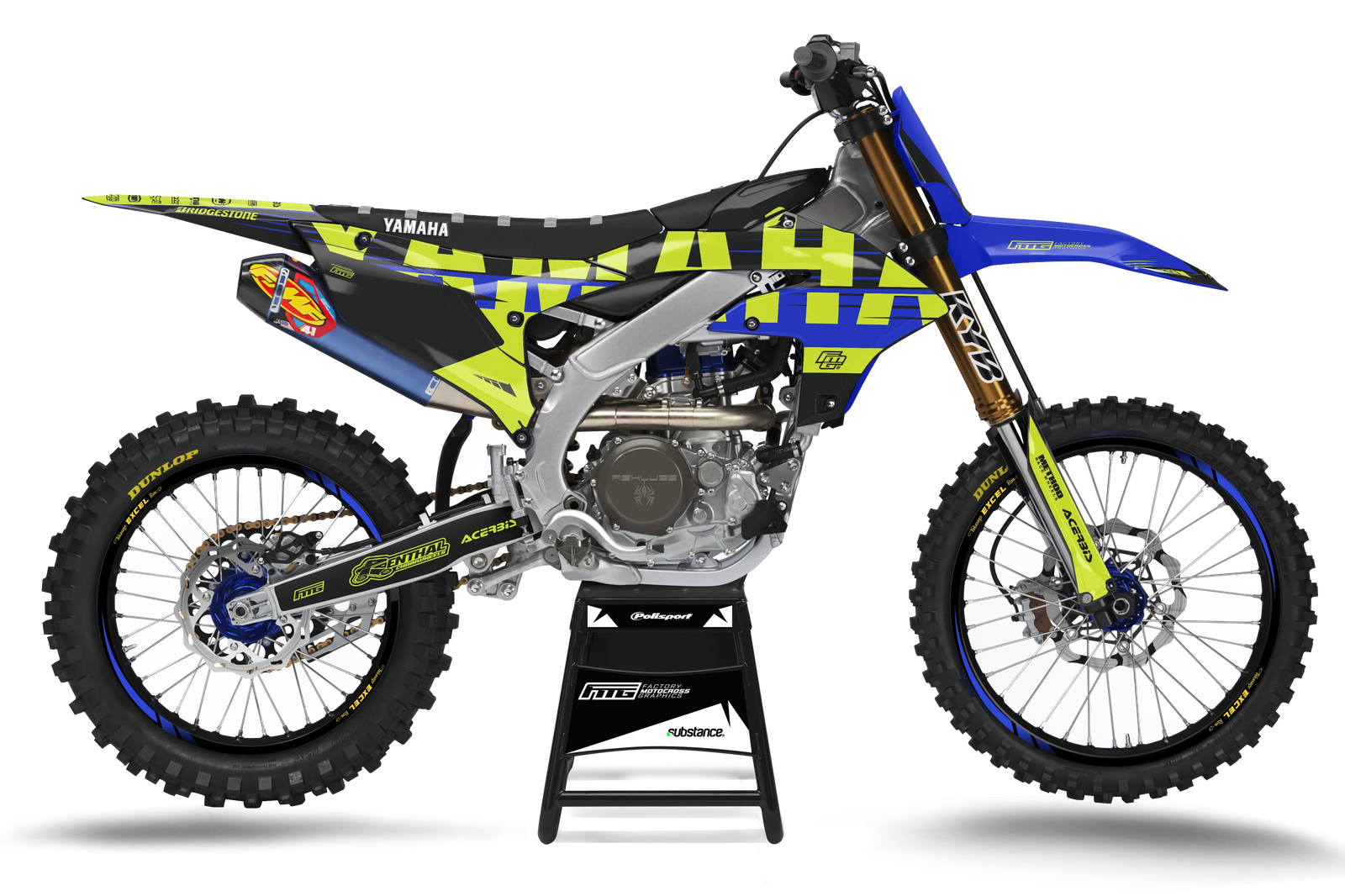 Yamaha Fluorescent Graphics Kit