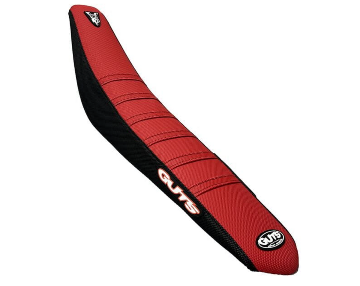 Guts Honda Black Side Red Ribbed Seat Cover