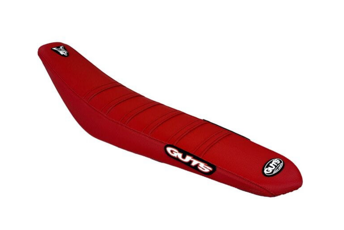 Guts Honda Red Ribbed Seat Cover