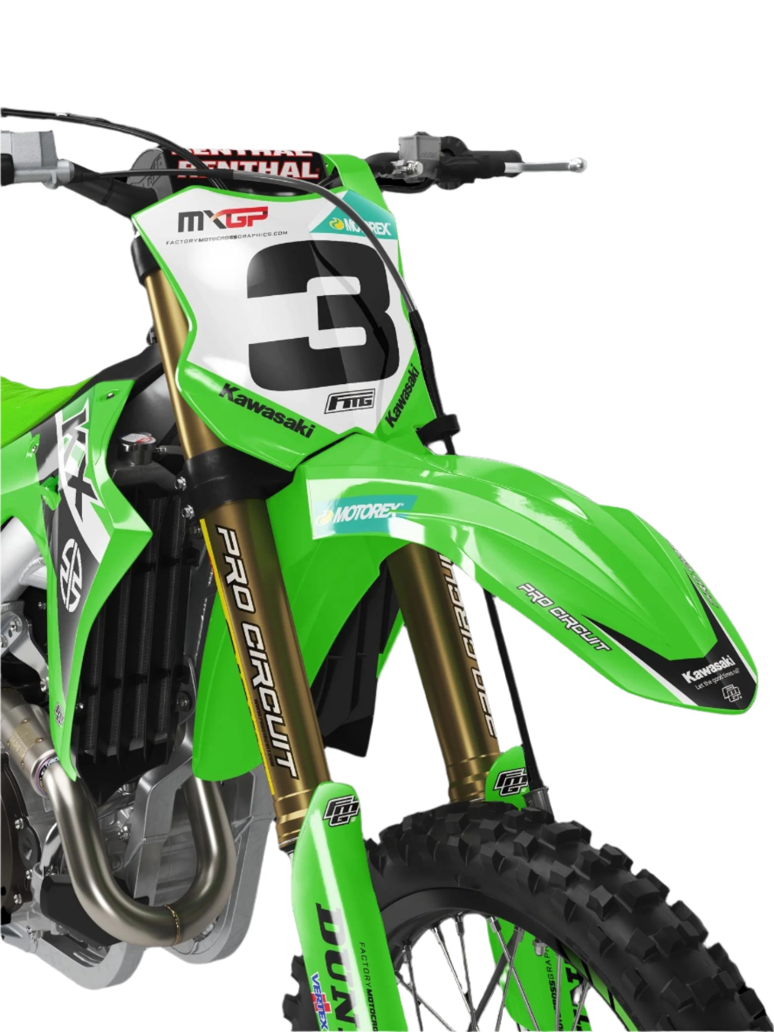 Kawasaki  MXGP Edition Graphics Kit