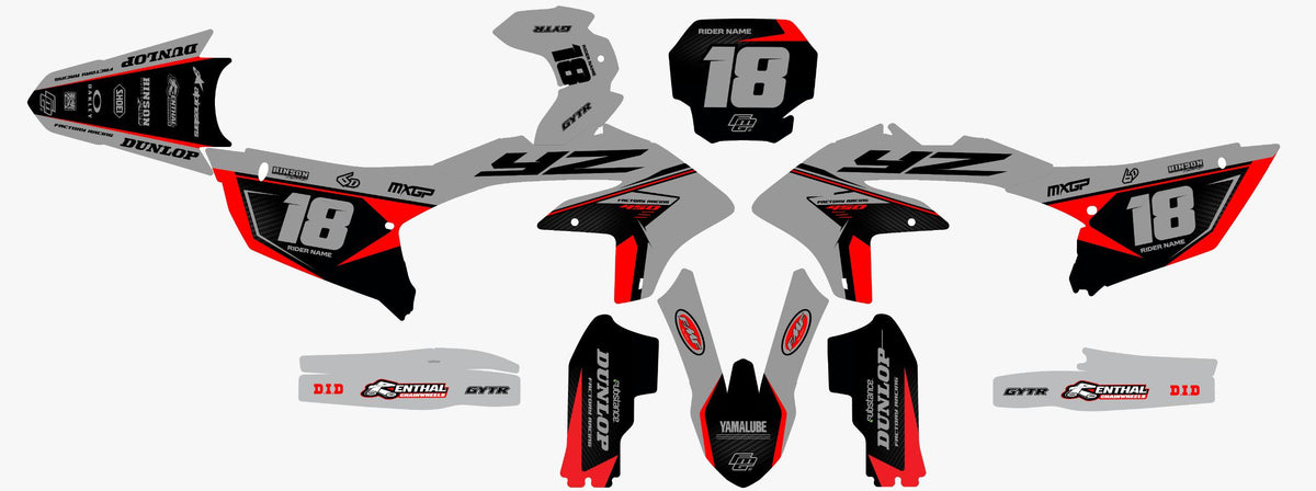 Yamaha Magna White Graphics Kit