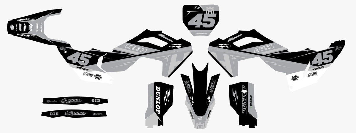 Husqvarna  Champion White Graphics Kit